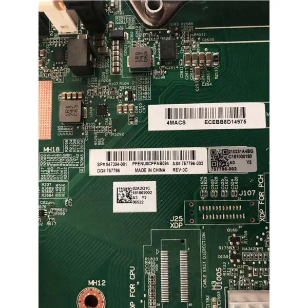 Carte mère Hp Dl120 G9 847394-001 757796-002