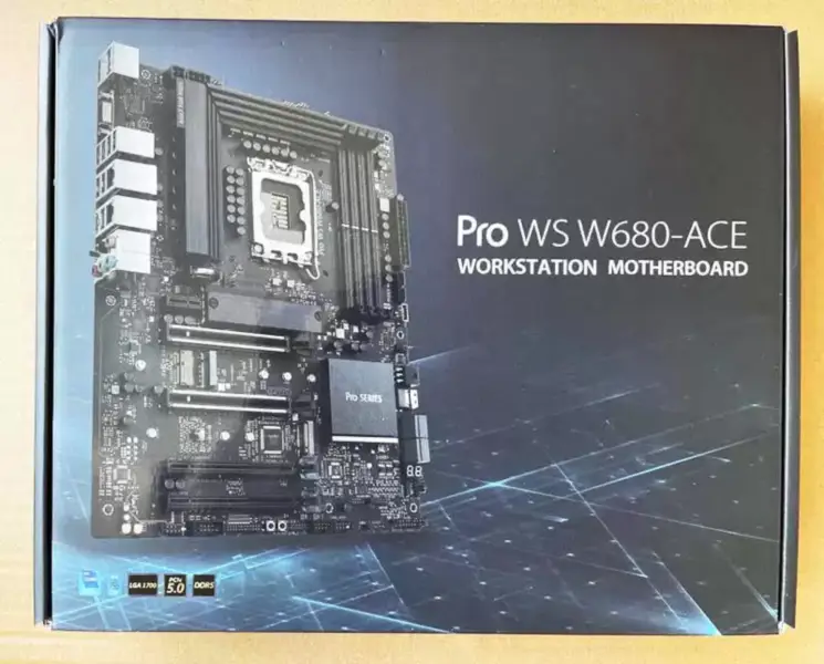 Pro Ws W680-ace Atx Workstation Motherboard Lga 1700 12th/13th Generation Core Processors