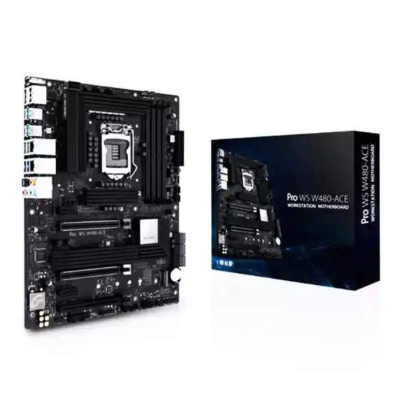 Pro Ws W480-ace Atx Workstation Motherboard Lga 1200 10th/11th Generation Core I9/i7/i5/i3 Xeon W Processors