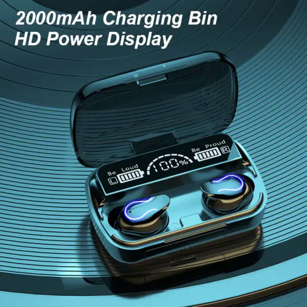 2023 Amazons Top Sale Q32 Tws 5.0 Wireless Headphones Blue Tooth Handsfree Stereo Earphone With Charging Case