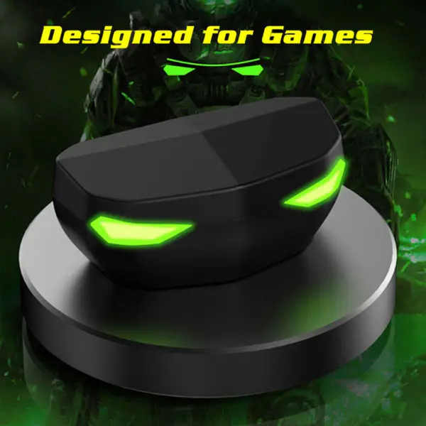 2023 Mobile Handsfree Wireless Earphone 65ms Low Latency Gaming Headset Noise Cancelling D17 Tws Earbuds
