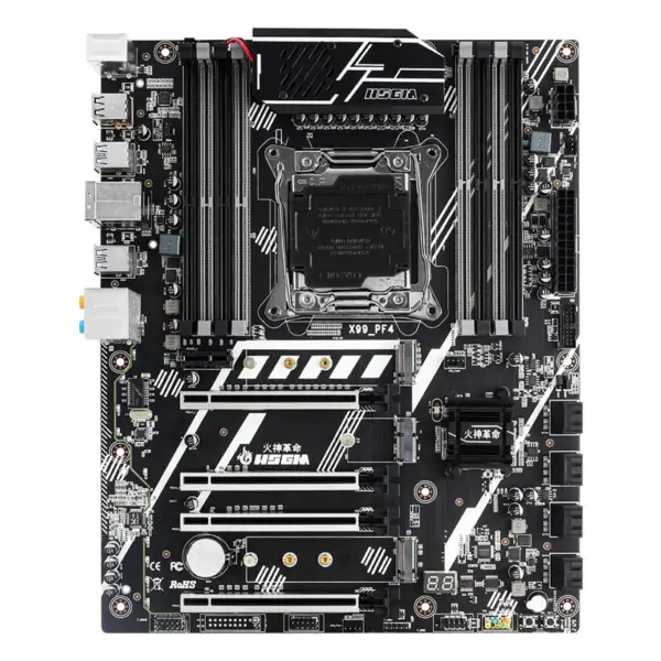 Hsgm X99-pf4 Support 22nm Processor Server Universal Pci-e 3.0 Computer Motherboard