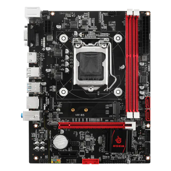 Hsgm Desktop H81-v8185 Lga 1150 Cpu Socket Computer Motherboard