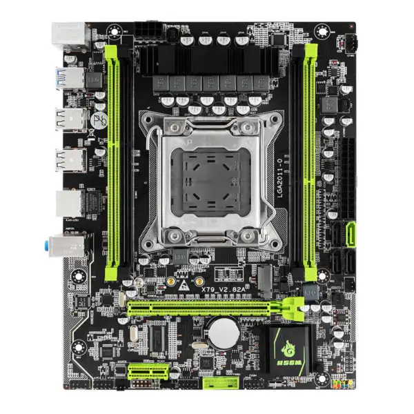 Hsgm X79-s290 Support Four Channel Ddr3 128gb Memory Pci-e 3.0 Server Motherboard