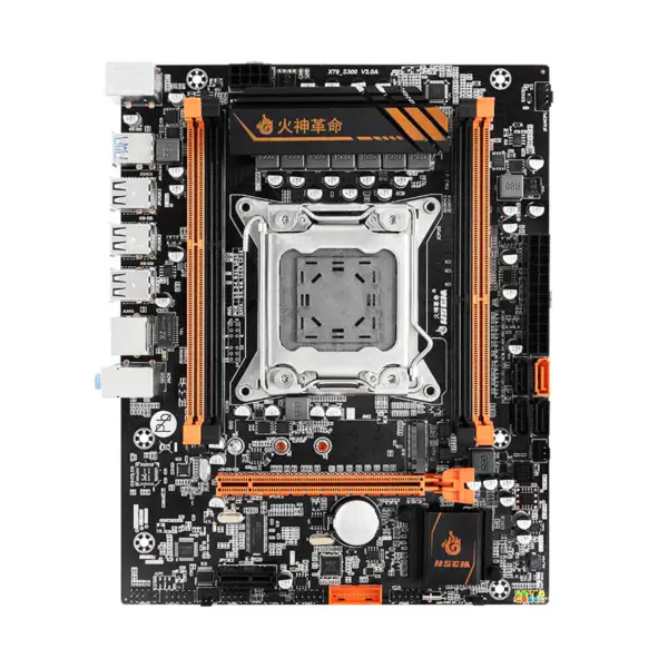 Hsgm X79-s300 Server Motherboard 4*usb3.0+9*usb2.0 Port128gb Memory High Performance Computer Motherboard