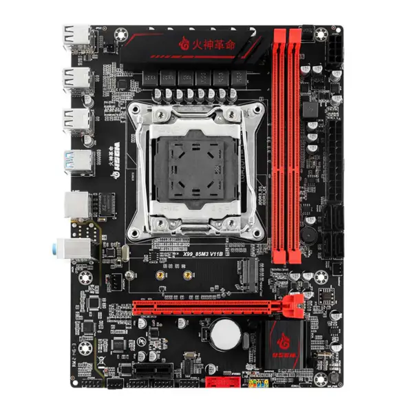Carte mère Hsgm X99-85m3 Chipset Lga 2011-3 Support Dual Channel Ddr3 Pc Server Motherboard