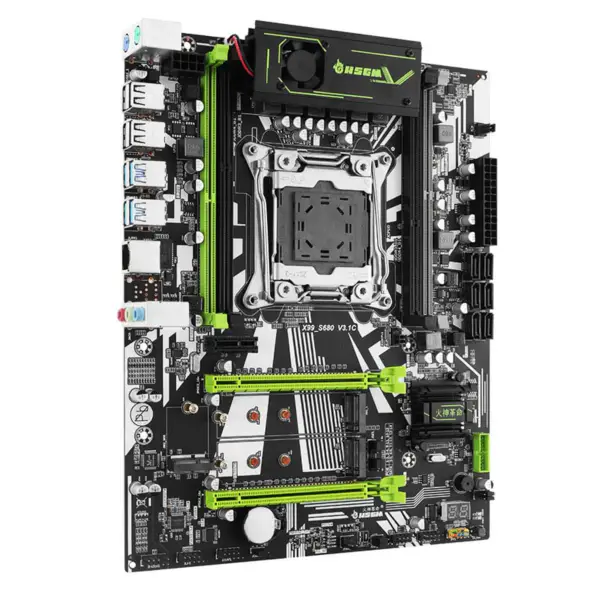 Hsgm X99-s680 Carte mère 64gb Memory High-end Support Dual Channel Ddr3/ddr4 Server Motherboard