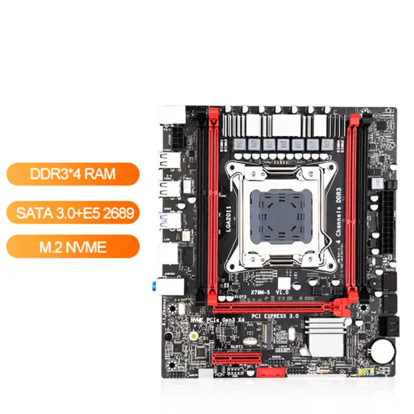 Carte mère Gpu H61 Ddr3 Lga1155 I3 I5 I7 Sata2.0 1333 Dram H61m Ds2