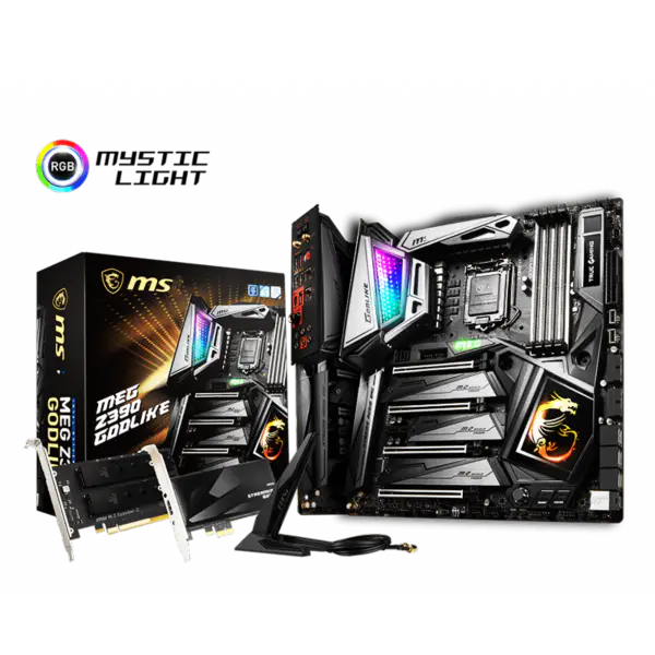 Ms Z390 Carte mère Ddr4 Z390m Lga 1151 Carte mère 9ème 8ème Gen I7 9700k I9 9900k Meg Z390 Godlike
