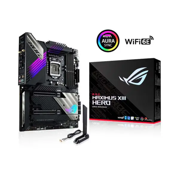 Asus Carte mère Z590 Mémoire Carte mère Rog Strix Maximus Xiii Hero M13h Ddr4