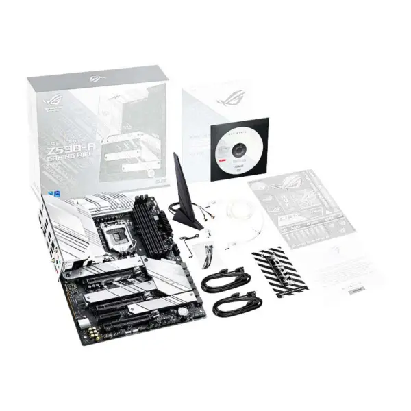 Asus Carte mère Z590 Mémoire Ddr5 Cpu 12700 2700kf Rog Strix Z590-a Gaming 2 Wifi Ddr4