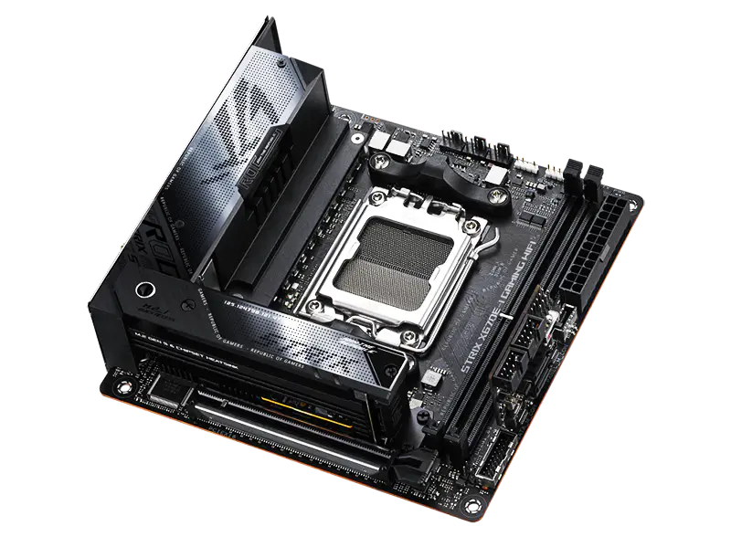 Asus X670 X670e Cartes mères Am5^5 Carte mère Ddr5 Rog X670e-i Gaming Wifi Zen4 Ryze 7000 Series Desktop Processors