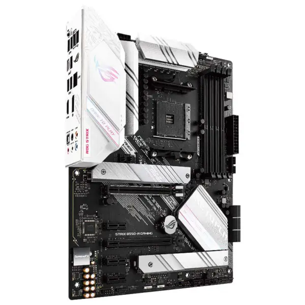Rog Strix B550-a Gaming Blowing Snow Gaming Motherboard Supports Cpu 3700 X5600x 5800x And B550socket Am4