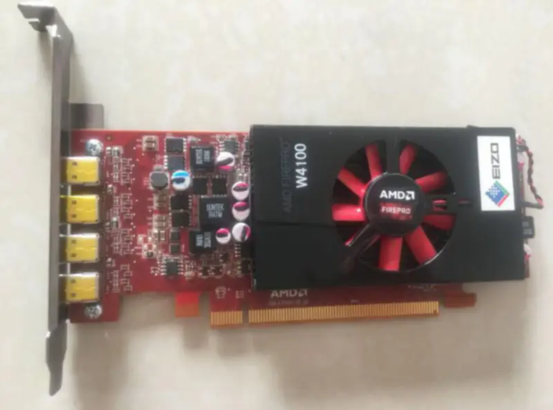 Carte graphique professionnelle AMD FirePro W4100 2G DDR5
