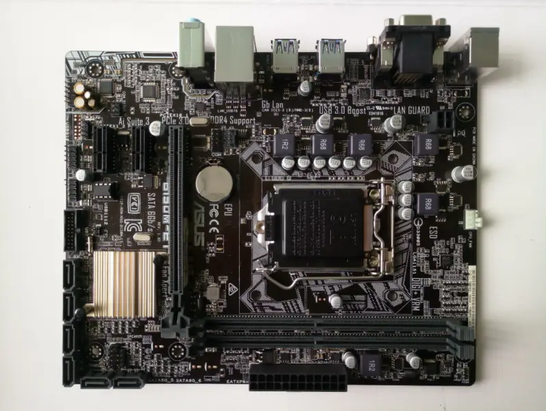 Asus B150M-ET Carte mère B150 Socket LGA1151 i3 i5 i7 DDR4 SATA3 Micro-ATX