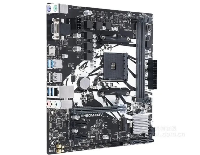 Carte mère Asus B450M-D3V AM4 B450