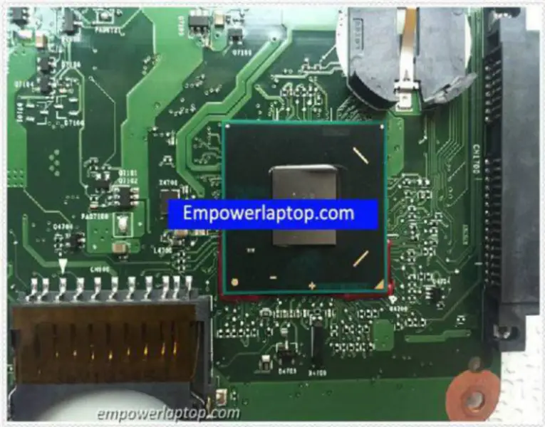 Toshiba BD10F-6060A2566201-MB-A02 Satellite V000325060 Carte mère