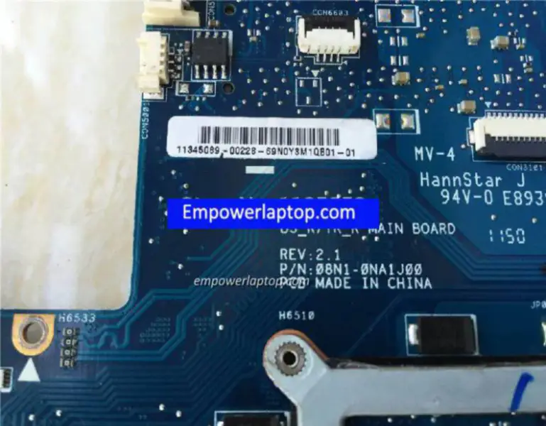 Toshiba C670 08N1-0NA1J00 Carte mère