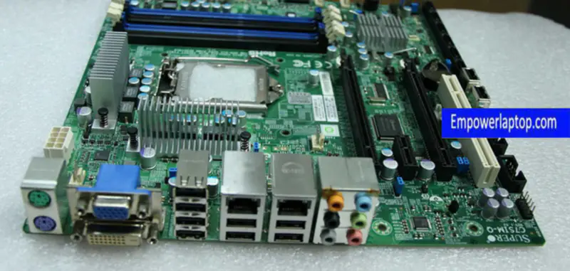 Carte mère SuperMicro C7SIM-Q 1156 broches pour serveur Double NIC supporte les CPU I3 I5 I7 Xeon