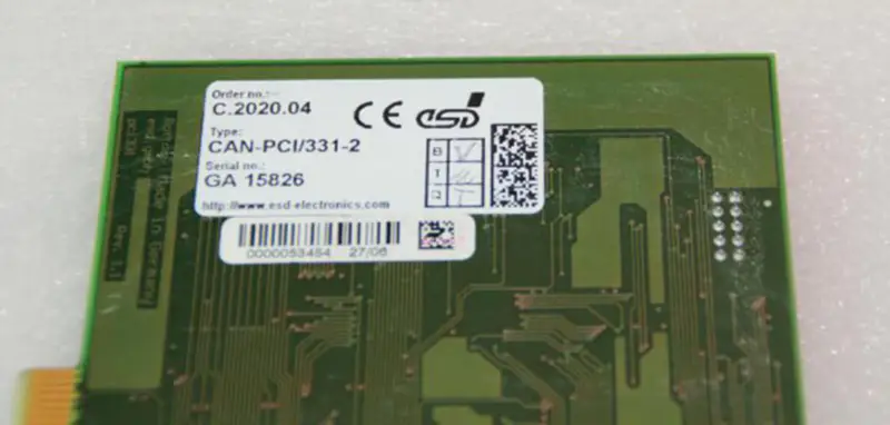 Philips CAN-PCI/33 CAN-PCI/331-2 Carte mère