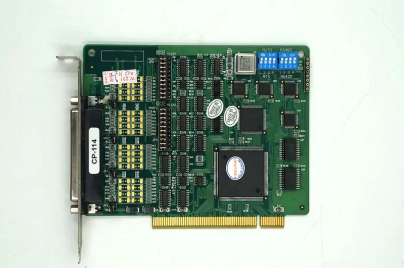 Moxa PCI Serial Cards CP-114 4 ports RS-232/422/485 carte mère industrielle
