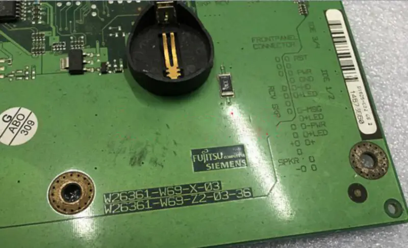 SIEMENS D1625-C32 GS 2 W26361-W69-X-03 W26361-W69-Z2-03-36 Carte mère industrielle