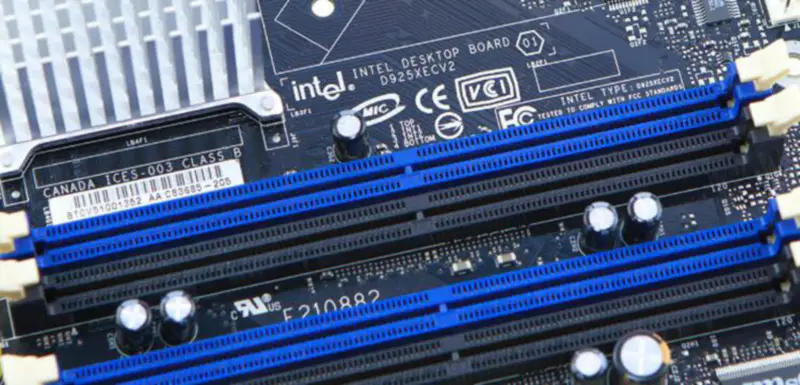 Carte mère industrielle Intel D925XECV2 LGA 775 DDR2