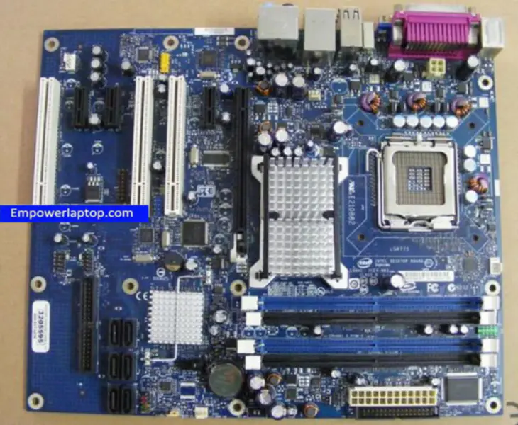 Carte mère Intel DG965WH 965 pour le contrôle des équipements industriels