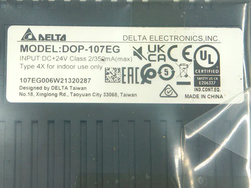 Delta DOP-107EG Écran tactile