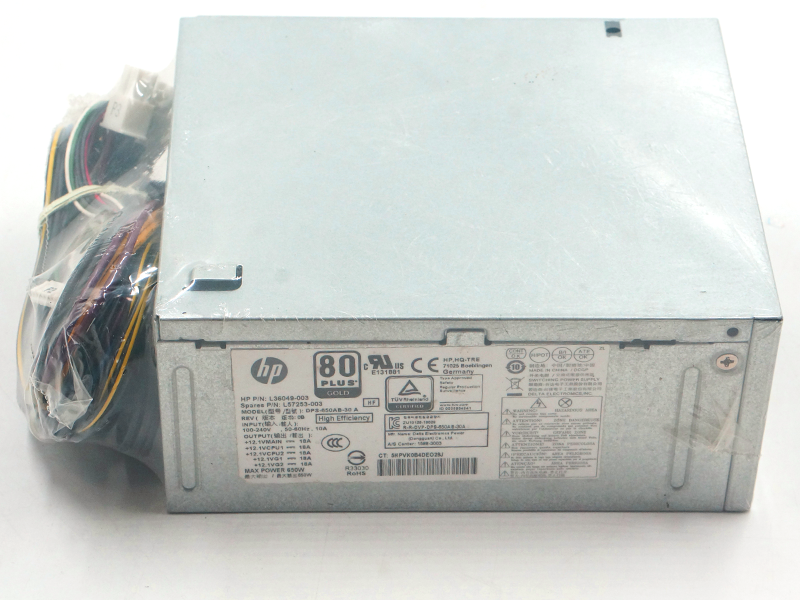 Alimentation pour HP 800 Z2 G4 4Pin 650W Switching Power Supply DPS-650AB-30 A L36048-003 L36049-003 L57253-003