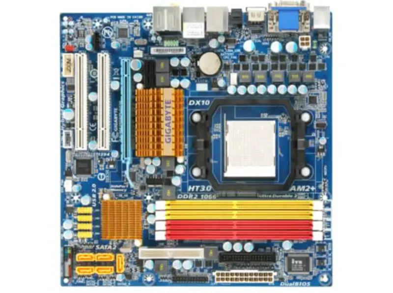 Gigabyte GA-MA78GPM-DS2H Carte mère pour ordinateur de bureau DDR2 SATA II