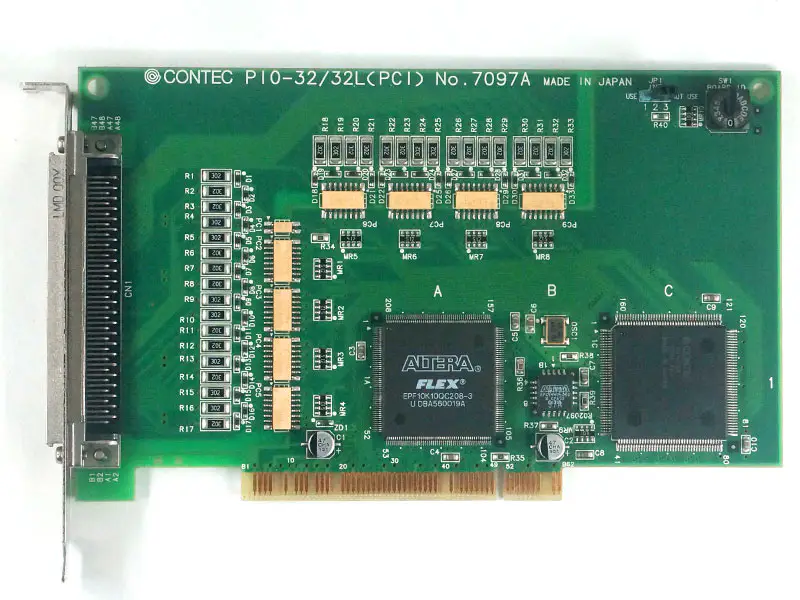 Carte CONTEC CONTEC PIO-32/32L(PCI) Isolated Digital I/O Board No.7097A carte mère