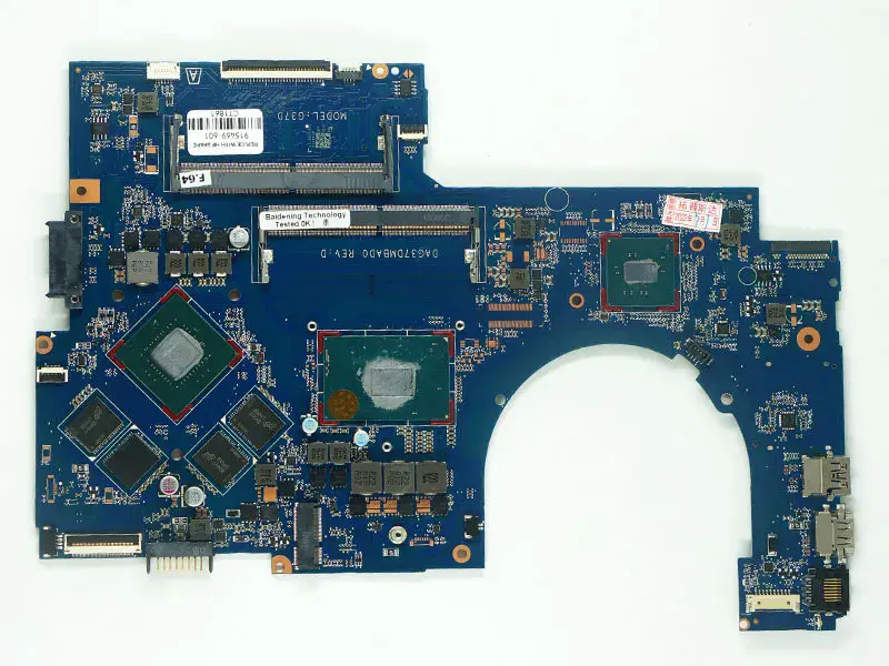 HP 17-AB 17-W 915468-601 915468-001 DAG37DMBAD0 Carte mère