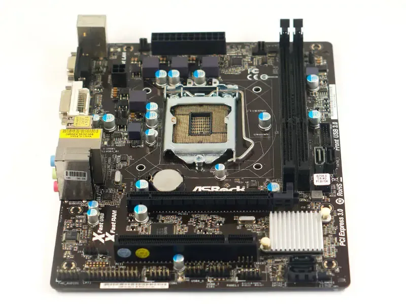Asrock B75M-DGS R2.0 B75 LGA 1155 carte mère Micro-ATX
