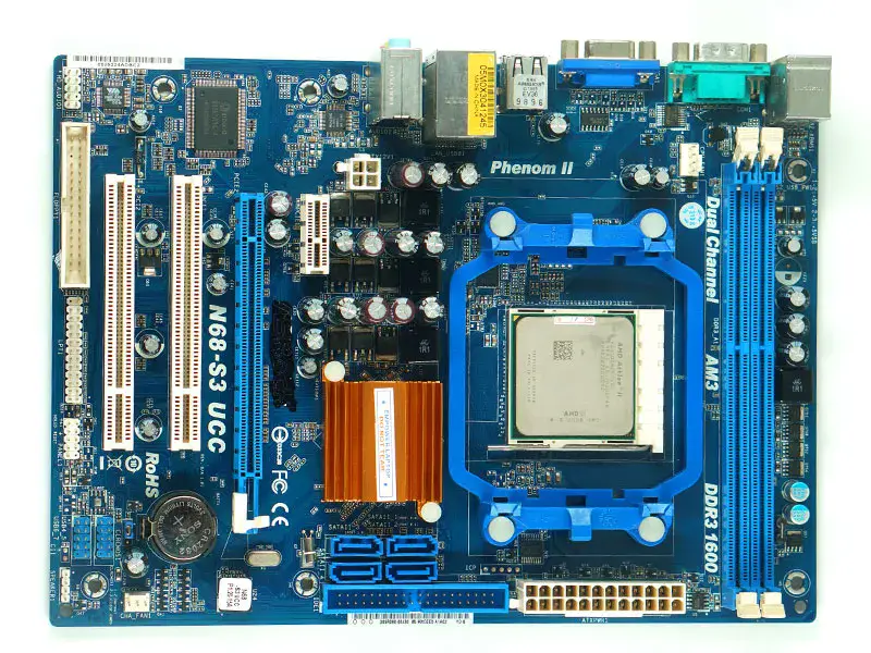 Carte mère Asrock AM3 intégrée petite N68-S3 UCC