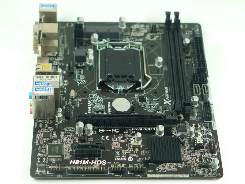 Carte mère Asrock H81M-HDS