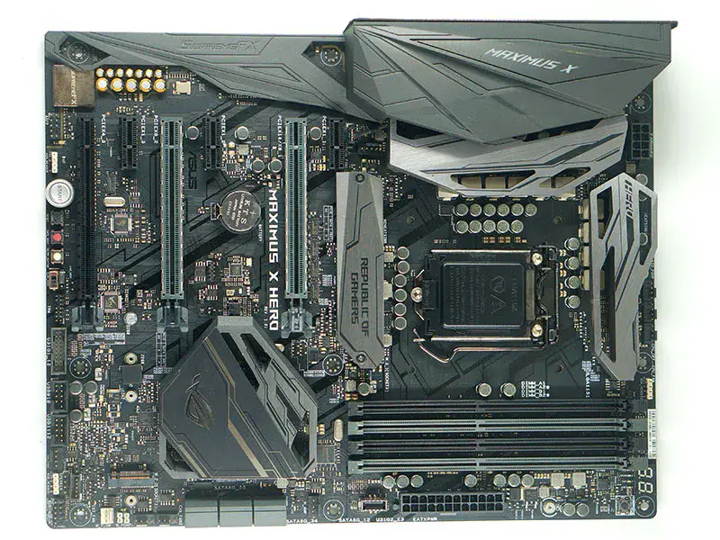 Carte mère Asus ROG MAXIMUS X HERO LGA1151 DDR4 M10H Z370