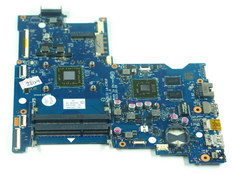 Carte mère HP 814611-001 15-AF ABL51 LA-C781P