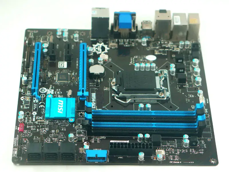 MSI B85M-G43 Carte mère LGA1150 DDR3 32GB M-ATX