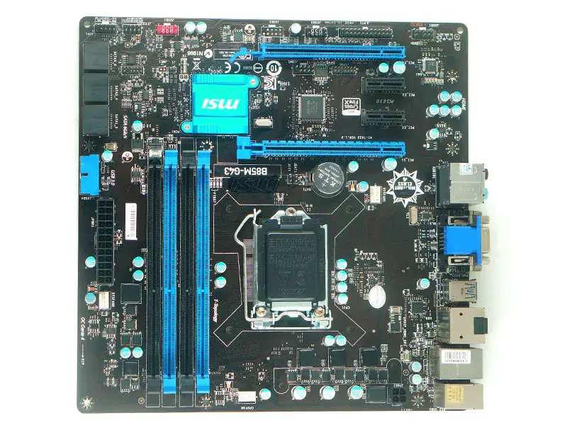 MSI B85M-G43 Carte mère LGA1150 DDR3 32GB M-ATX