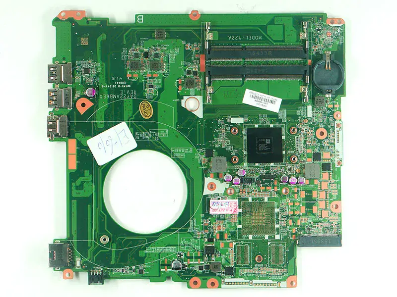 HP 809988-001 809988-501 809988-601 DAY22AMB6E0 E1-6010U DDR3 Carte mère