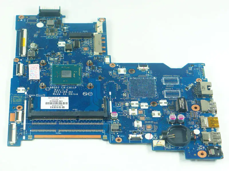 Carte mère HP 15-AC 15-AC010NU 815248-001 ABQ52 LA-C811P