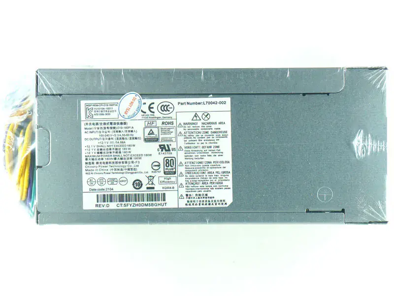 HP 901771-002 D16-180P3A Bloc d'alimentation