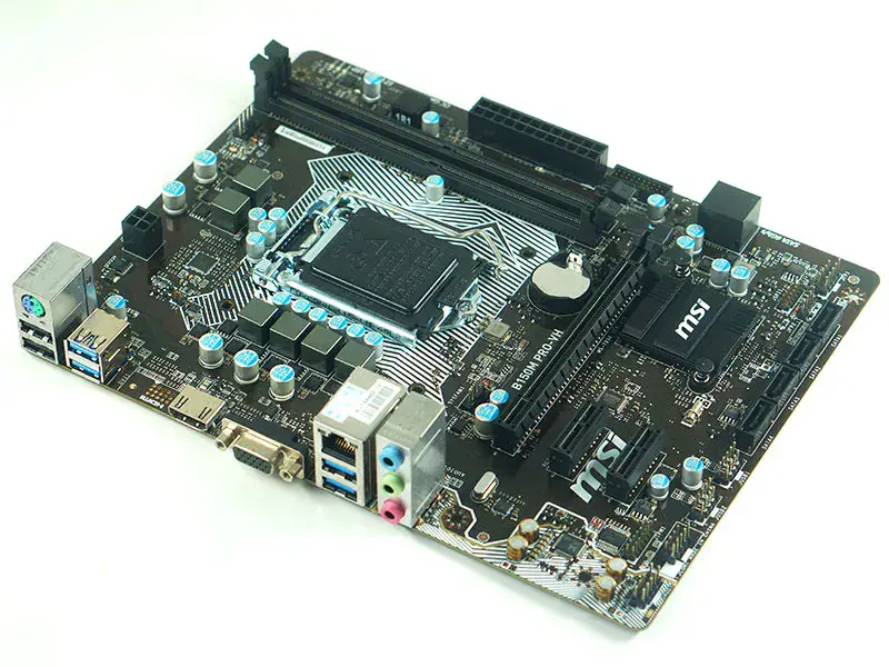 Carte mère MSI B150M PRO-VH B150 LGA 1151 G4560 Micro-ATX