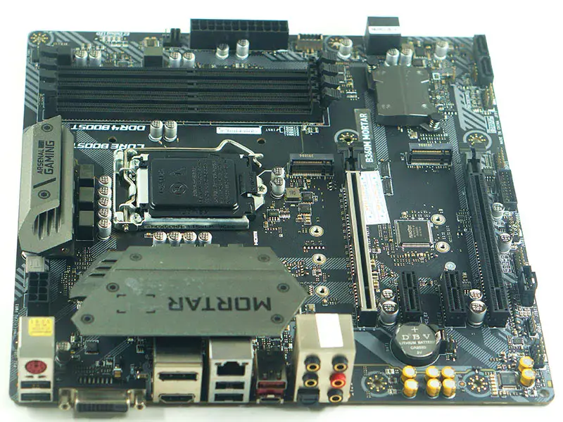 MSI B360M MORTAR Carte mère Micro-ATX Pour Intel B360 DDR4 M.2 USB3.1 Gen2 TYPEC 64G 1151 CPU