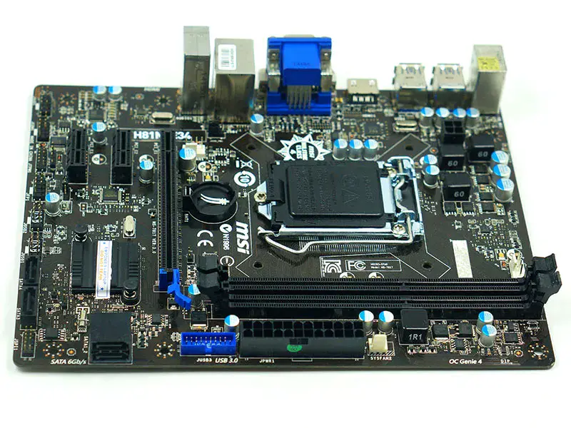 MSI H81M-E34 Carte mère LGA1150 DDR3
