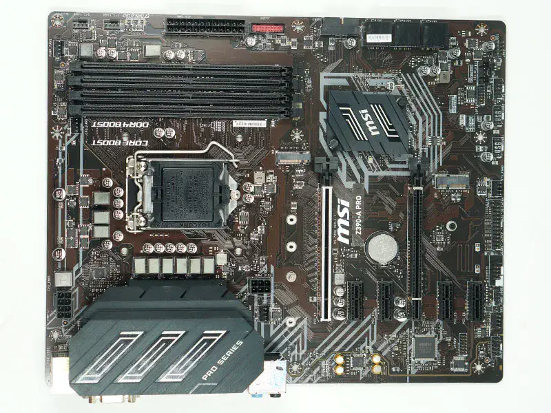 Carte mère MSI Z390-A PRO LGA1151 DDR4 64GB