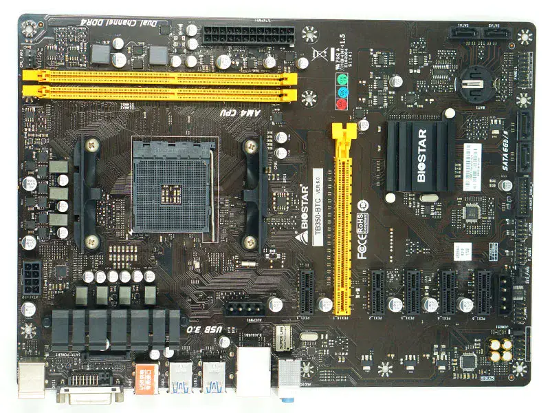 Carte mère Biostar TB350-BTC Socket AM4 DDR4