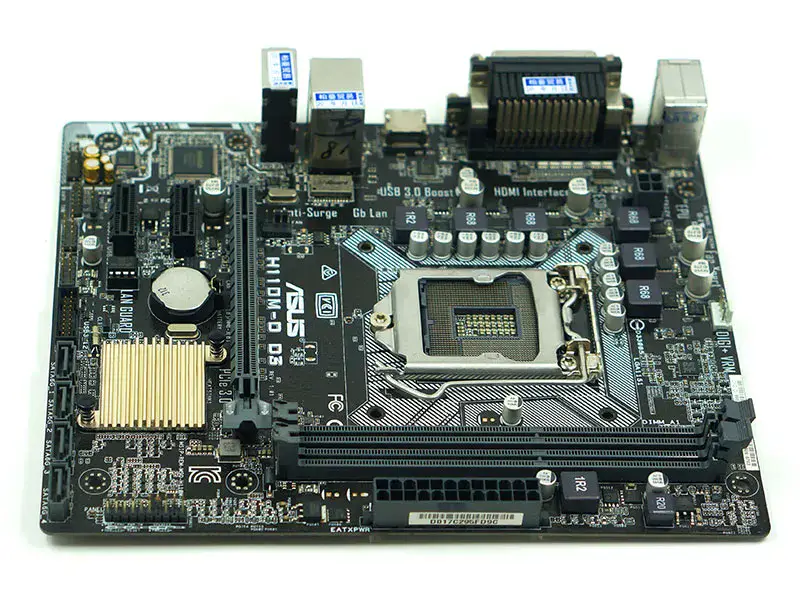 Carte mère Asus H110M-D D3