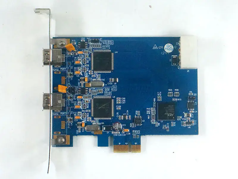 FWX2-PCIE10 Rev : 1.1 FWX2-PCIE10-2 Carte de capture 1394